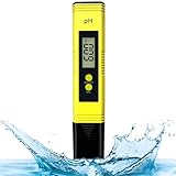 pH Messgerät Wasser pH Wert Messgerät pH Tester für Wasser, Pool Aquarium Trinkwasser pH Meter...